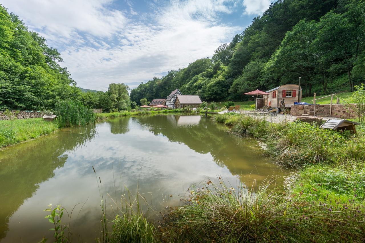 Baumhaushotel Seemuhle Gräfendorf Exteriör bild